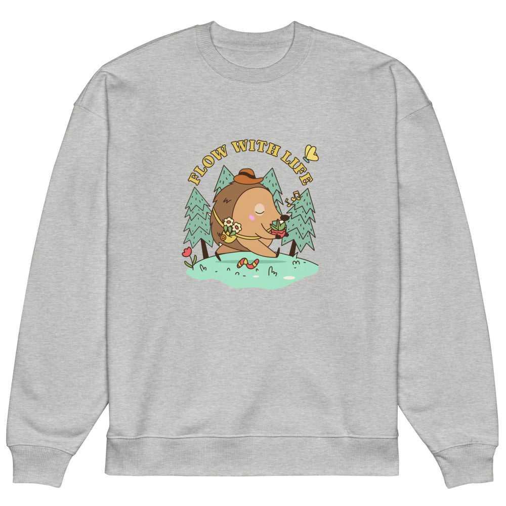 Flow with life | Unisex Organic Oversized Raddler 2.0 Sweatshirt | Stanley/Stella SASU025