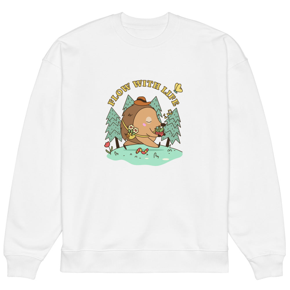 Flow with life | Unisex Organic Oversized Raddler 2.0 Sweatshirt | Stanley/Stella SASU025