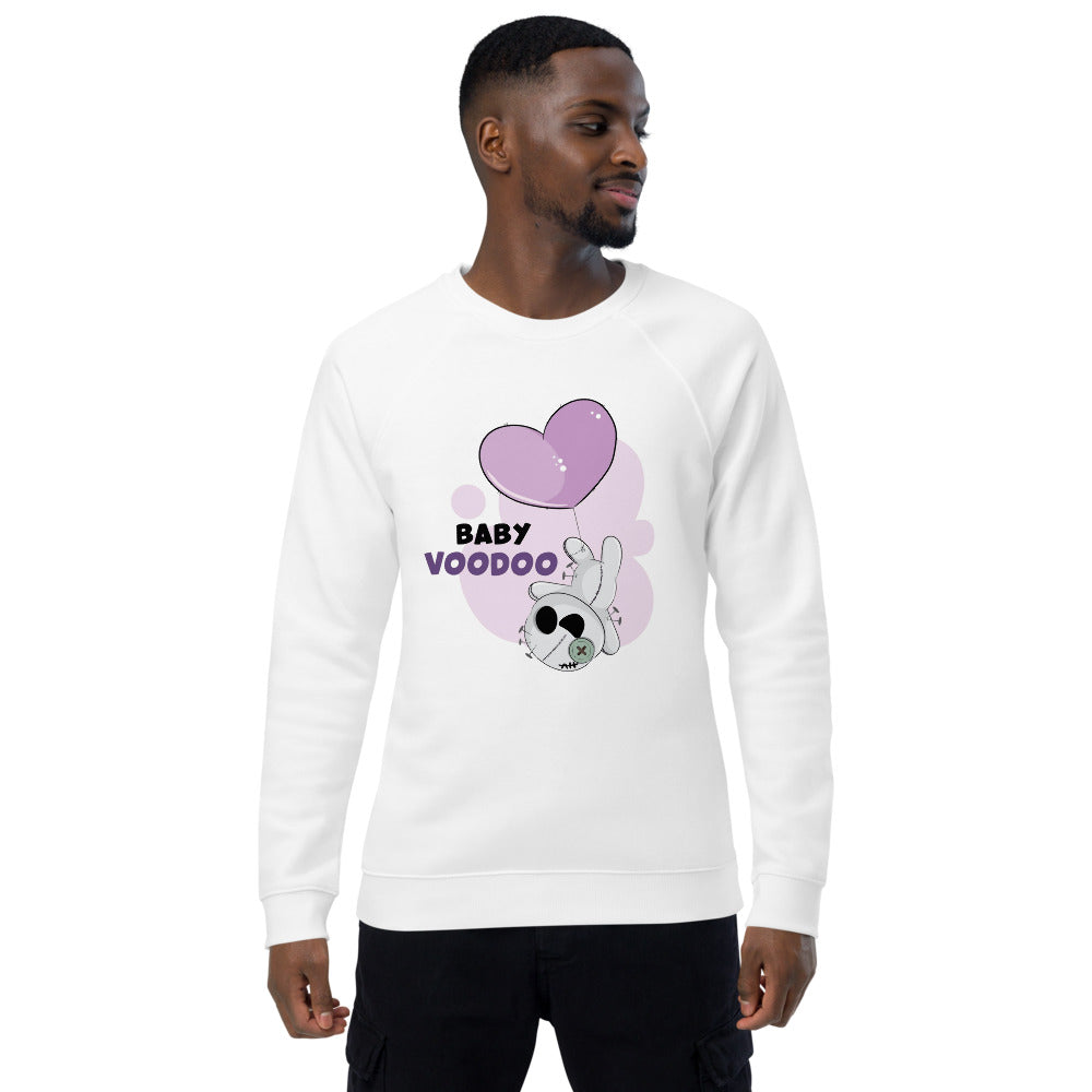Ted heart - Baby voodoo | Unisex Organic Raglan Sweatshirt | SOL'S 03567