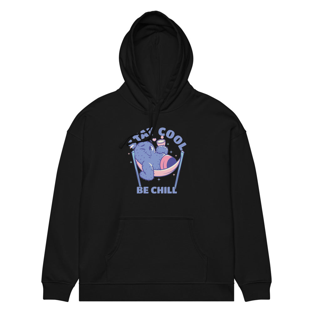 Stay cool be chill | Unisex Organic Relaxed Slammer 2.0 Hoodie | Stanley/Stella SASU024