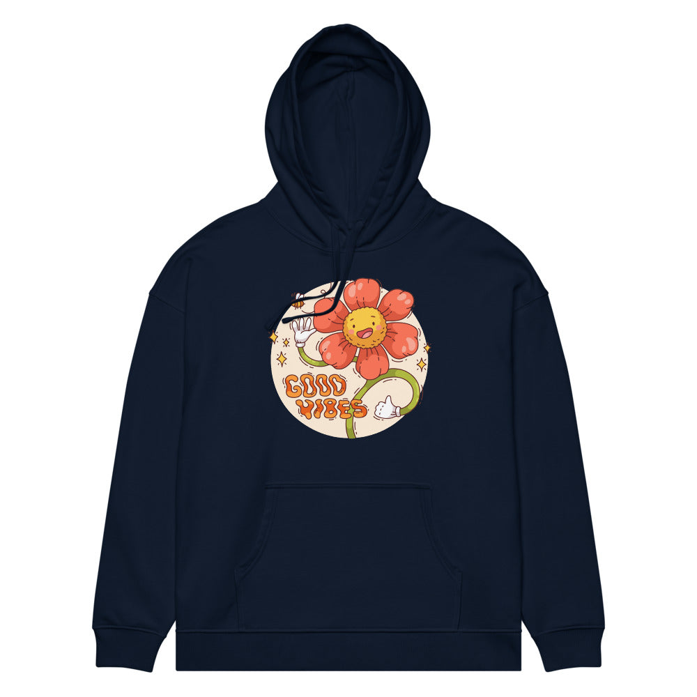 Good vides | Unisex Organic Relaxed Slammer 2.0 Hoodie | Stanley/Stella SASU024