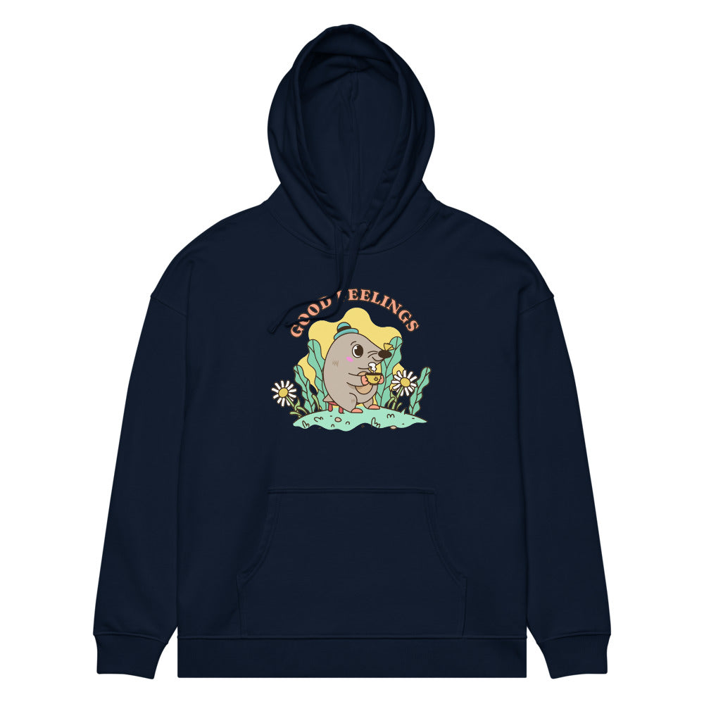 Good feelings | Unisex Organic Relaxed Slammer 2.0 Hoodie | Stanley/Stella SASU024
