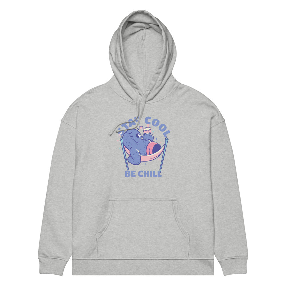 Stay cool be chill | Unisex Organic Relaxed Slammer 2.0 Hoodie | Stanley/Stella SASU024