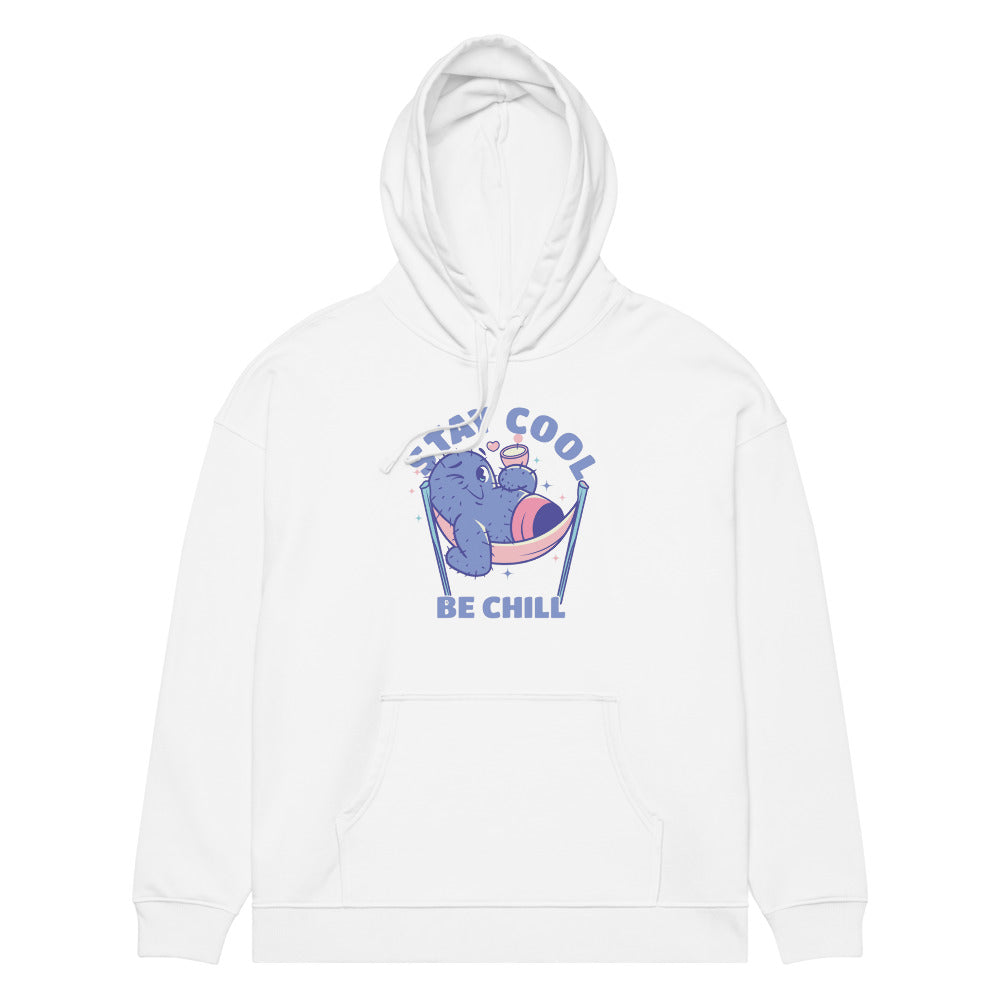 Stay cool be chill | Unisex Organic Relaxed Slammer 2.0 Hoodie | Stanley/Stella SASU024