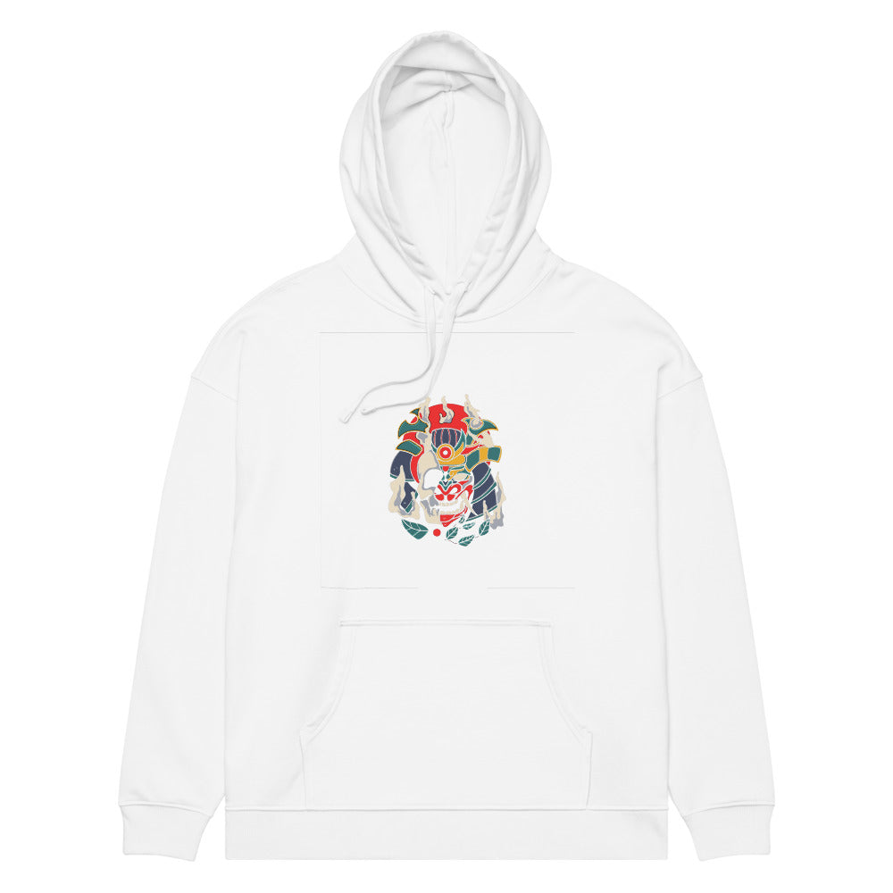 Samurai skull | Unisex Organic Relaxed Slammer 2.0 Hoodie | Stanley/Stella SASU024