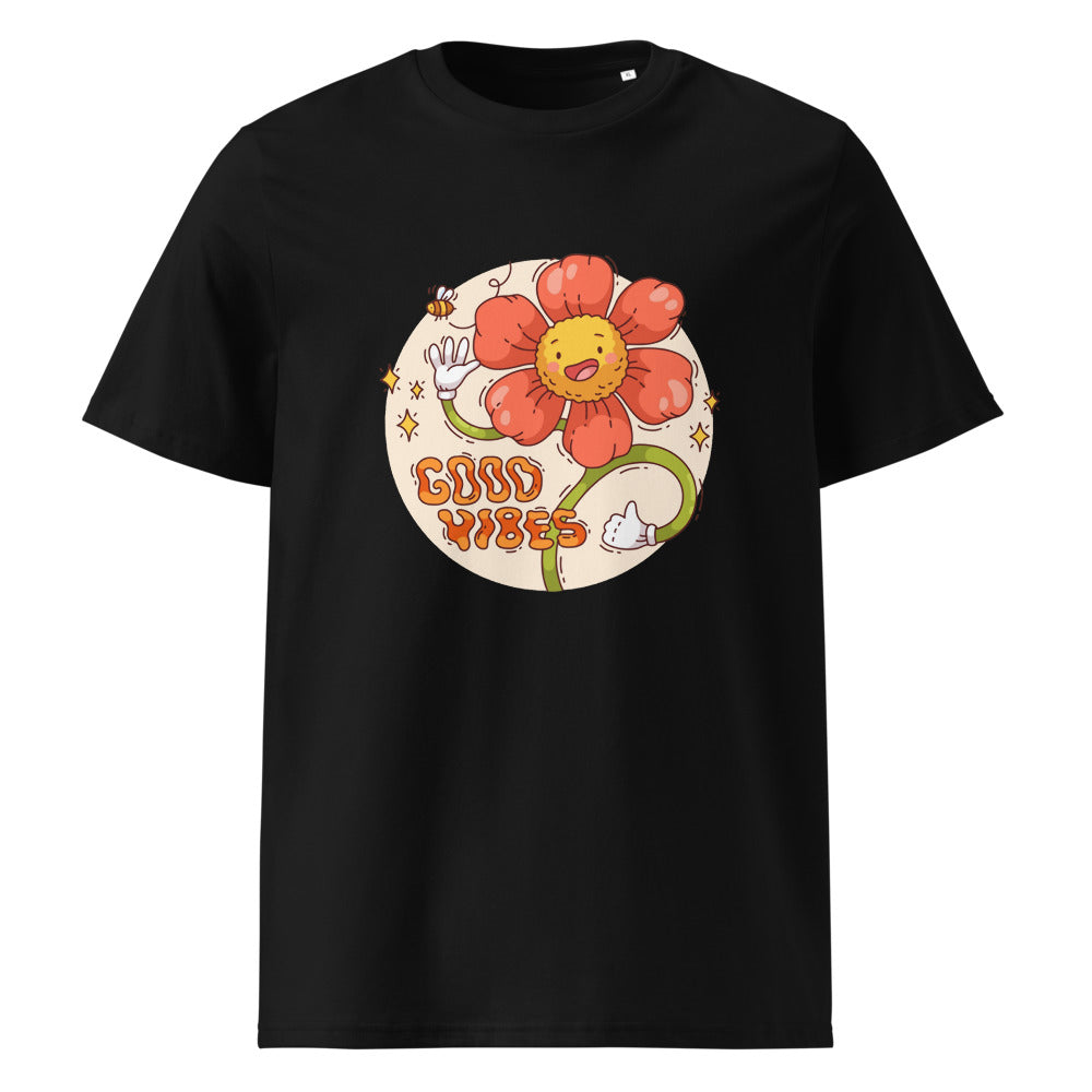 Good vides | Unisex Organic Ribbed Neck Creator 2.0 T-Shirt | Stanley/Stella SATU001