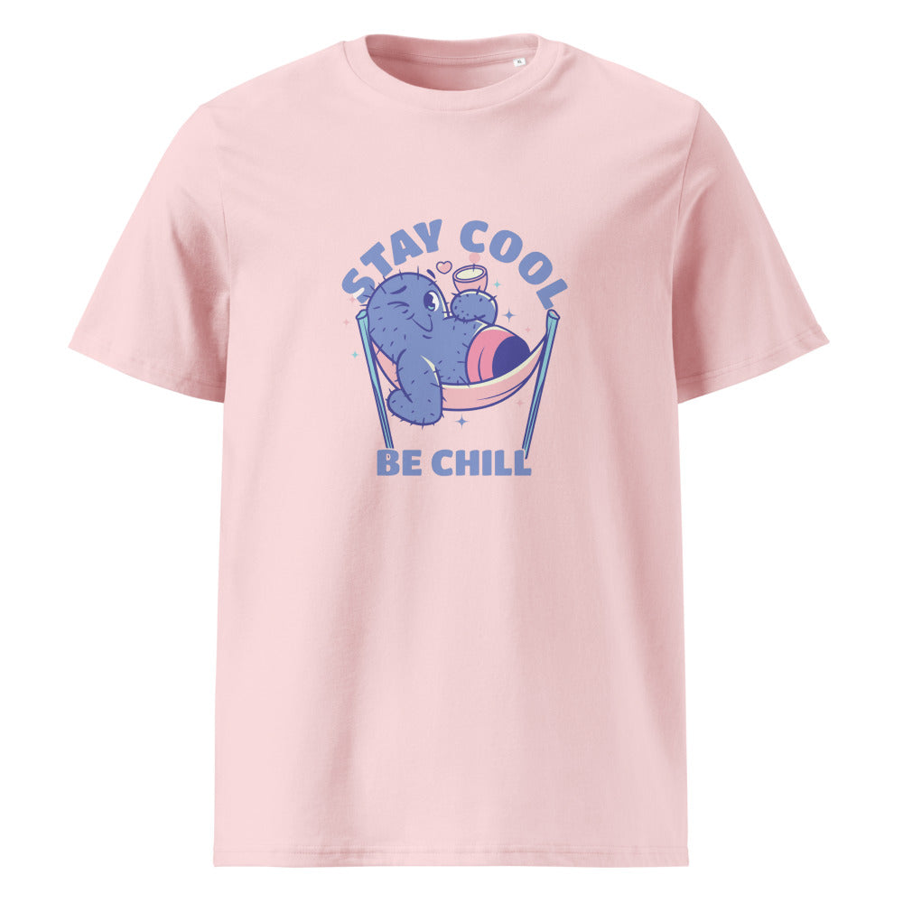 Stay cool be chill | Unisex Organic Ribbed Neck Creator 2.0 T-Shirt | Stanley/Stella SATU001