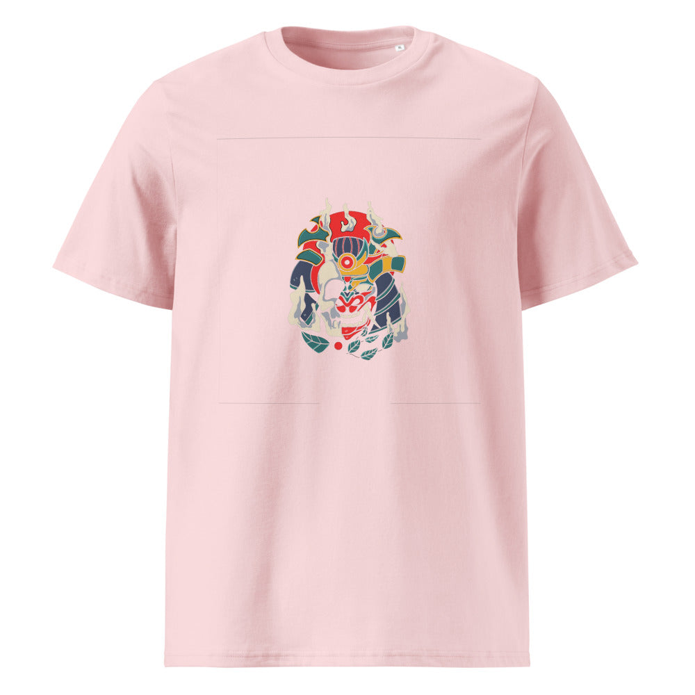 Samurai skull | Unisex Organic Ribbed Neck Creator 2.0 T-Shirt | Stanley/Stella SATU001