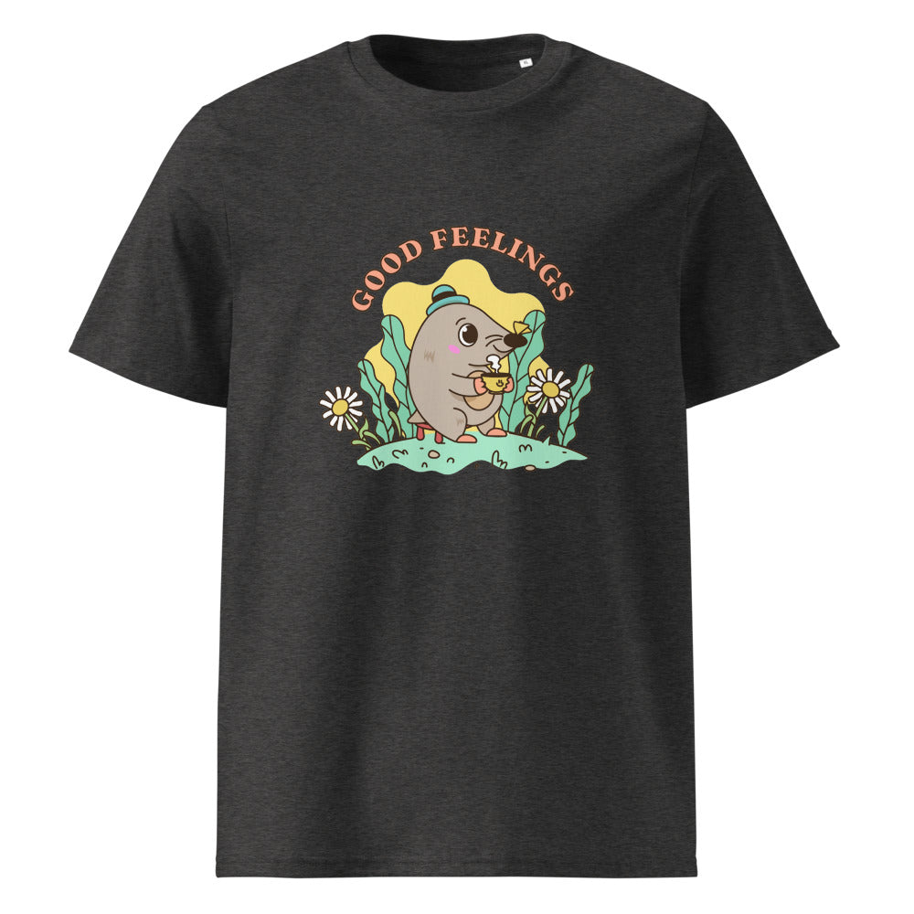 Good feelings | Unisex Organic Ribbed Neck Creator 2.0 T-Shirt | Stanley/Stella SATU001