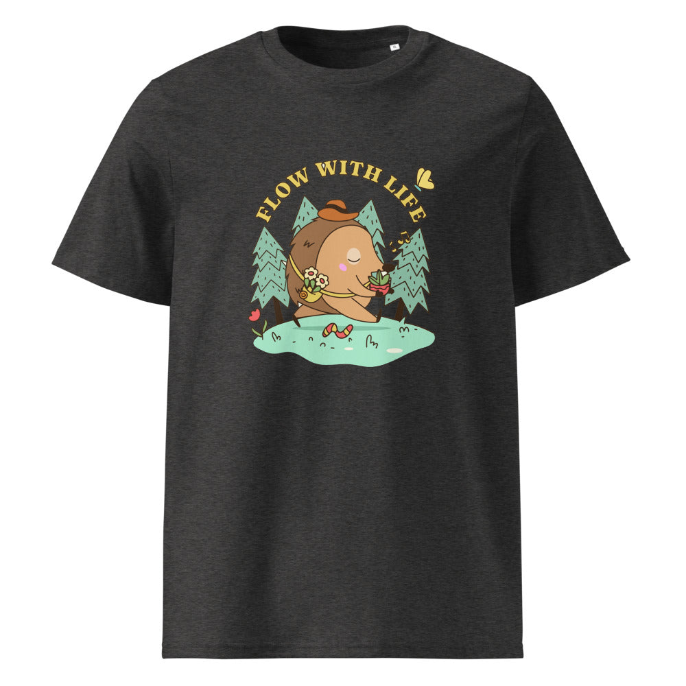 Flow with life | Unisex Organic Ribbed Neck Creator 2.0 T-Shirt | Stanley/Stella SATU001
