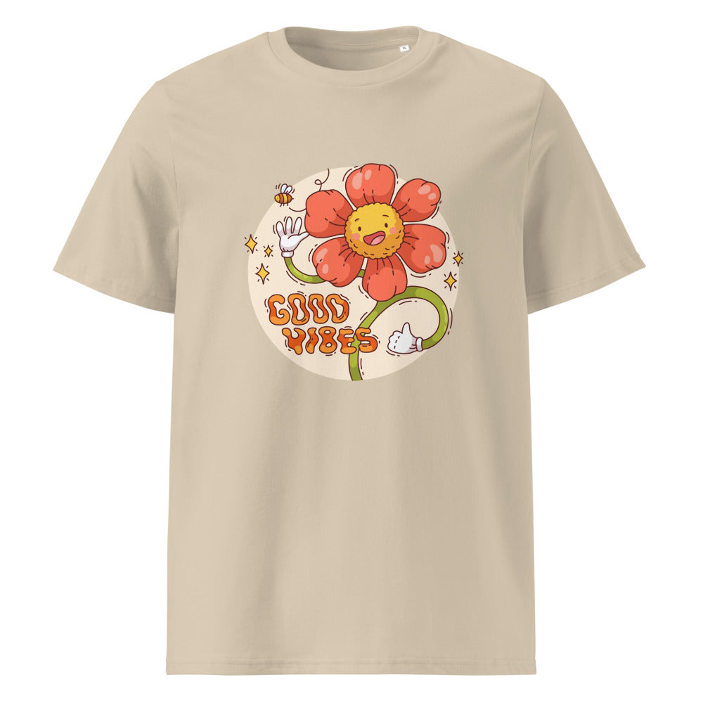 Good vides | Unisex Organic Ribbed Neck Creator 2.0 T-Shirt | Stanley/Stella SATU001