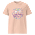 Rainbow - Everything will be ok | Unisex Organic Ribbed Neck Creator 2.0 T-Shirt | Stanley/Stella SATU001