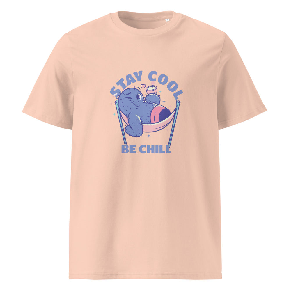 Stay cool be chill | Unisex Organic Ribbed Neck Creator 2.0 T-Shirt | Stanley/Stella SATU001