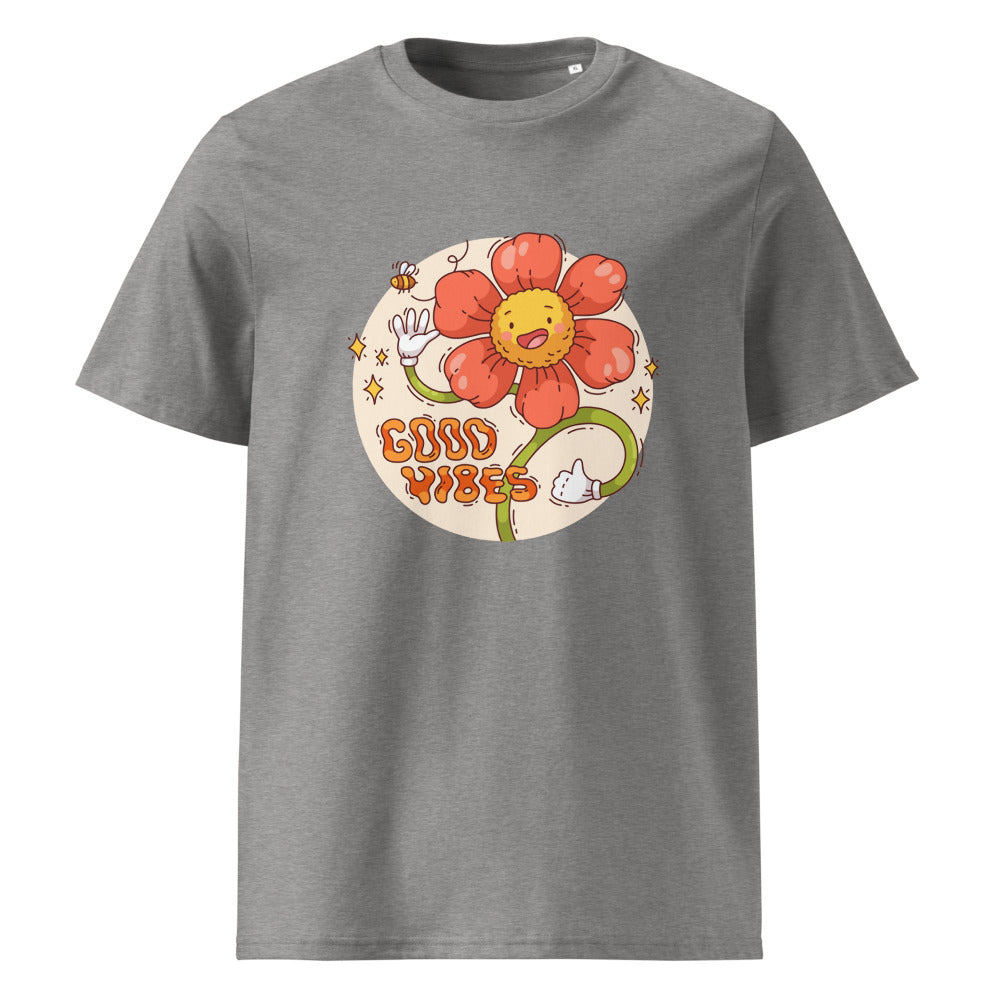 Good vides | Unisex Organic Ribbed Neck Creator 2.0 T-Shirt | Stanley/Stella SATU001