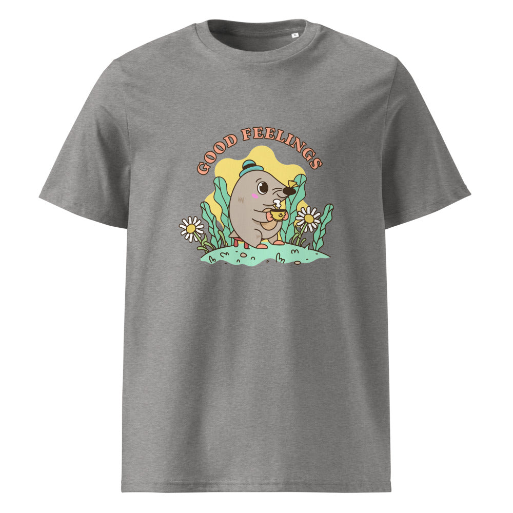 Good feelings | Unisex Organic Ribbed Neck Creator 2.0 T-Shirt | Stanley/Stella SATU001