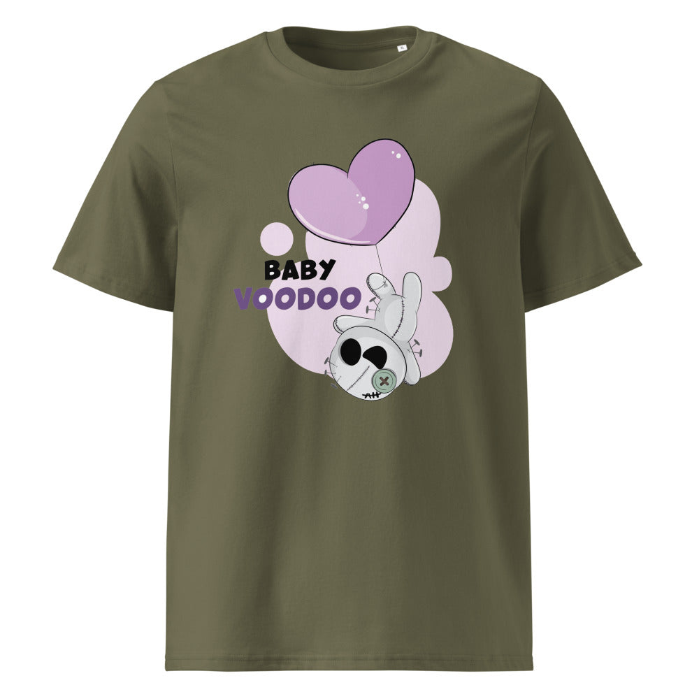 Ted heart - Baby voodoo | Unisex Organic Ribbed Neck Creator 2.0 T-Shirt | Stanley/Stella SATU001