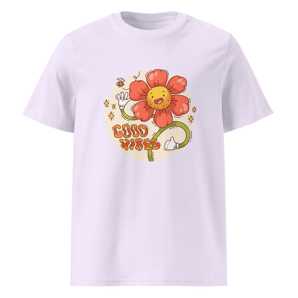 Good vides | Unisex Organic Ribbed Neck Creator 2.0 T-Shirt | Stanley/Stella SATU001