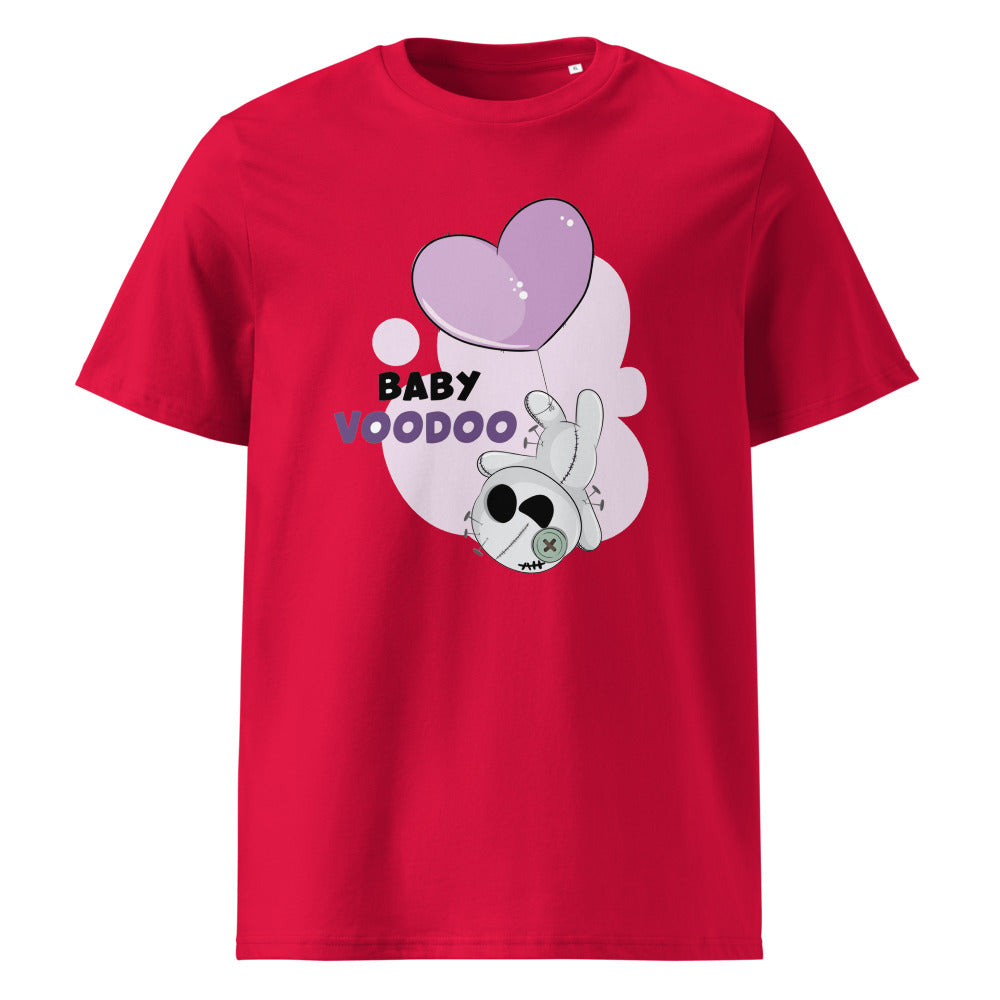 Ted heart - Baby voodoo | Unisex Organic Ribbed Neck Creator 2.0 T-Shirt | Stanley/Stella SATU001