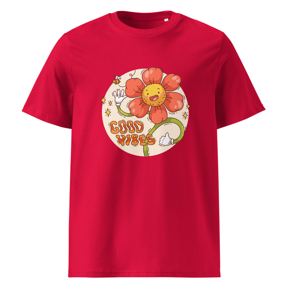 Good vides | Unisex Organic Ribbed Neck Creator 2.0 T-Shirt | Stanley/Stella SATU001
