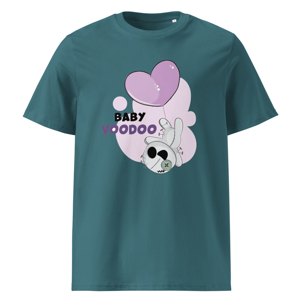 Ted heart - Baby voodoo | Unisex Organic Ribbed Neck Creator 2.0 T-Shirt | Stanley/Stella SATU001