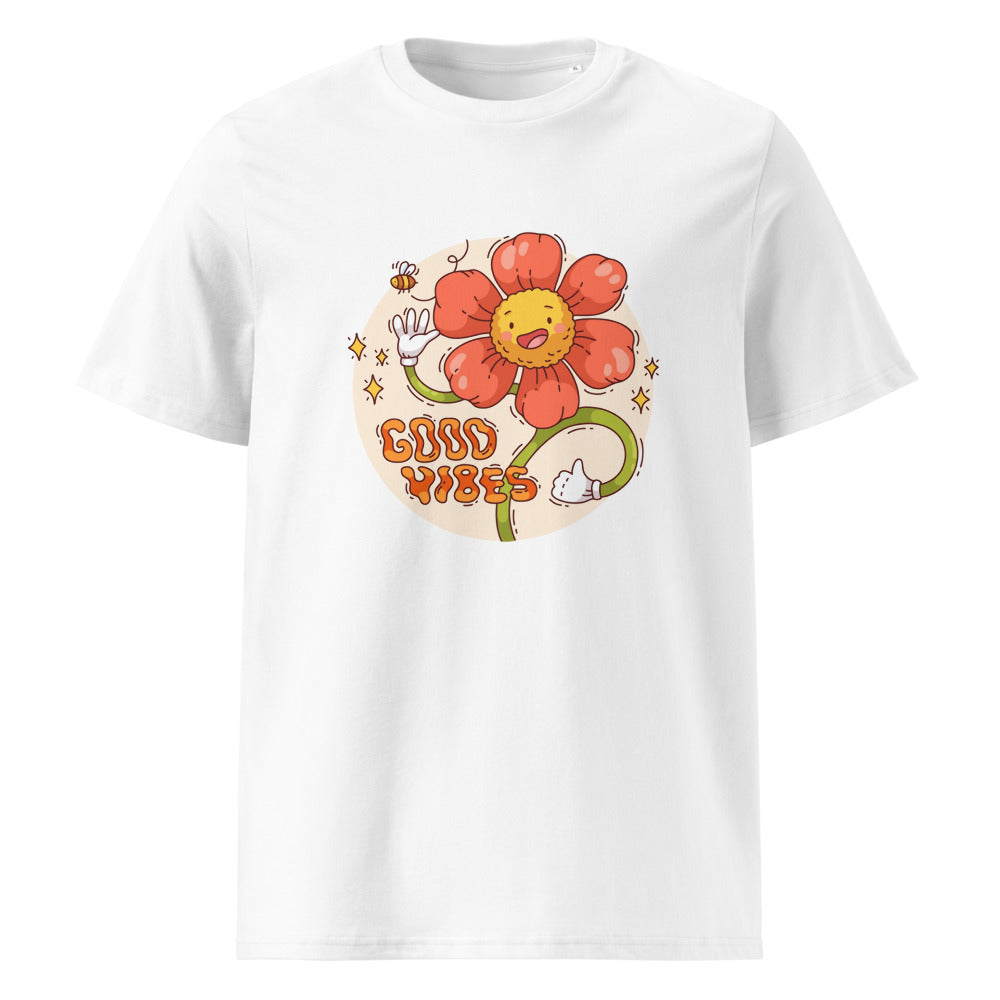 Good vides | Unisex Organic Ribbed Neck Creator 2.0 T-Shirt | Stanley/Stella SATU001