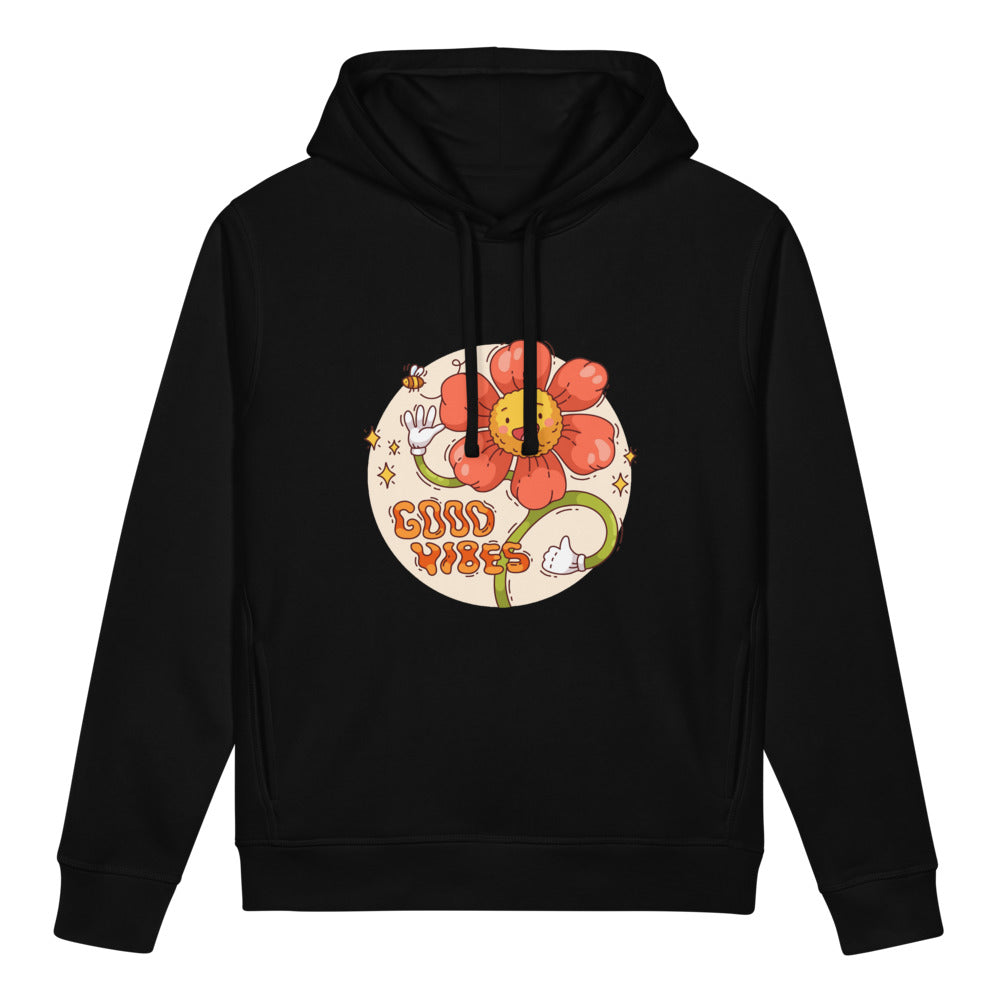 Good vides | Unisex Organic Side Pocket Sounder Hoodie | Stanley/Stella SASU012