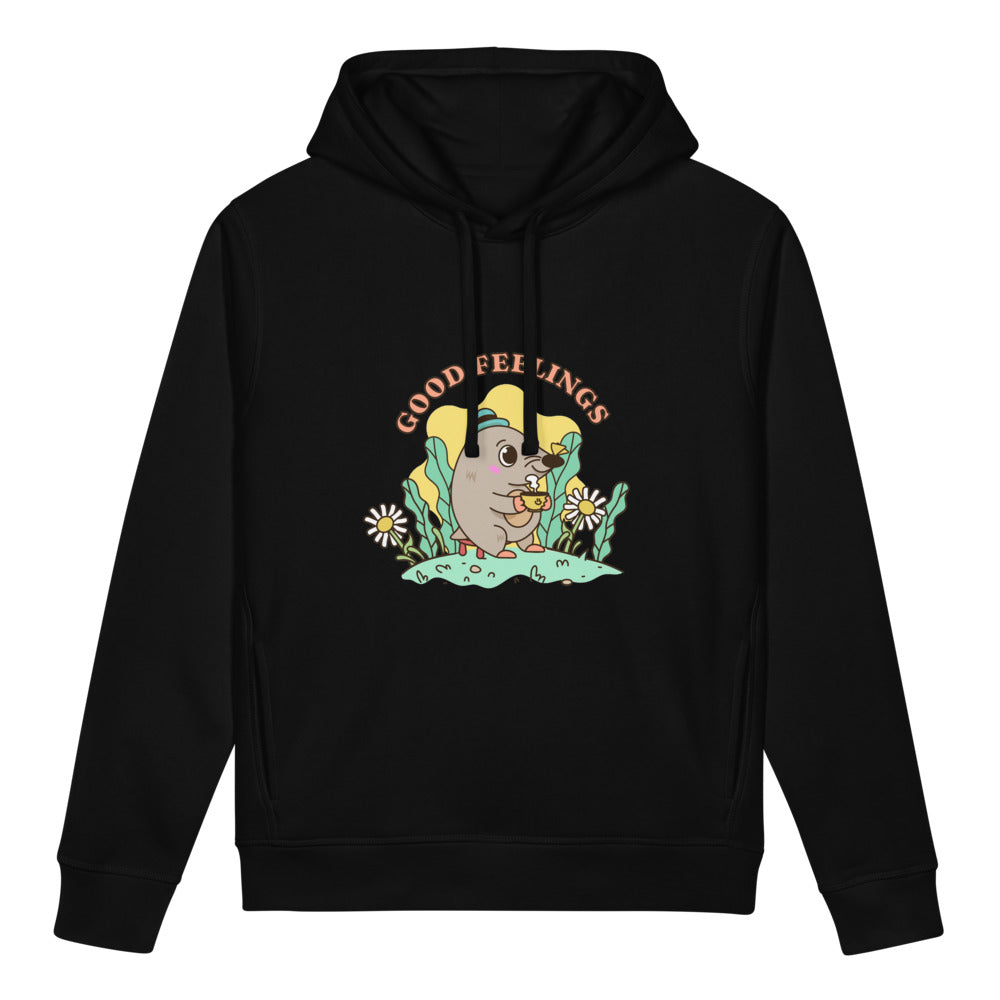 Good feelings | Unisex Organic Side Pocket Sounder Hoodie | Stanley/Stella SASU012