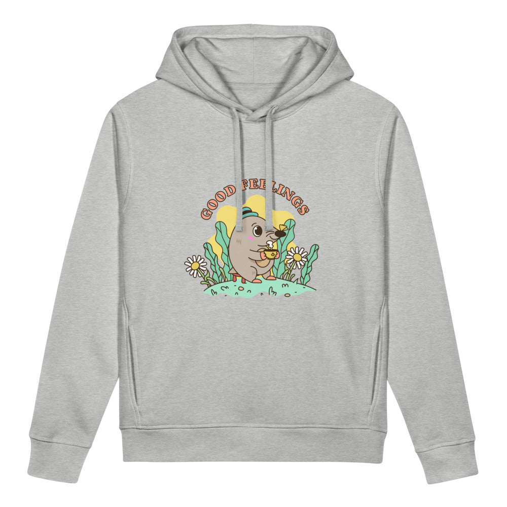 Good feelings | Unisex Organic Side Pocket Sounder Hoodie | Stanley/Stella SASU012