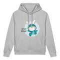 Green rabbit - HIP HIP HOORAAAY | Unisex Organic Side Pocket Sounder Hoodie | Stanley/Stella SASU012