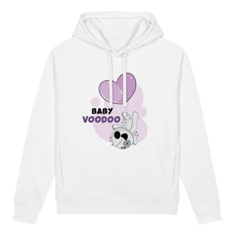 Ted heart - Baby voodoo | Unisex Organic Side Pocket Sounder Hoodie | Stanley/Stella SASU012