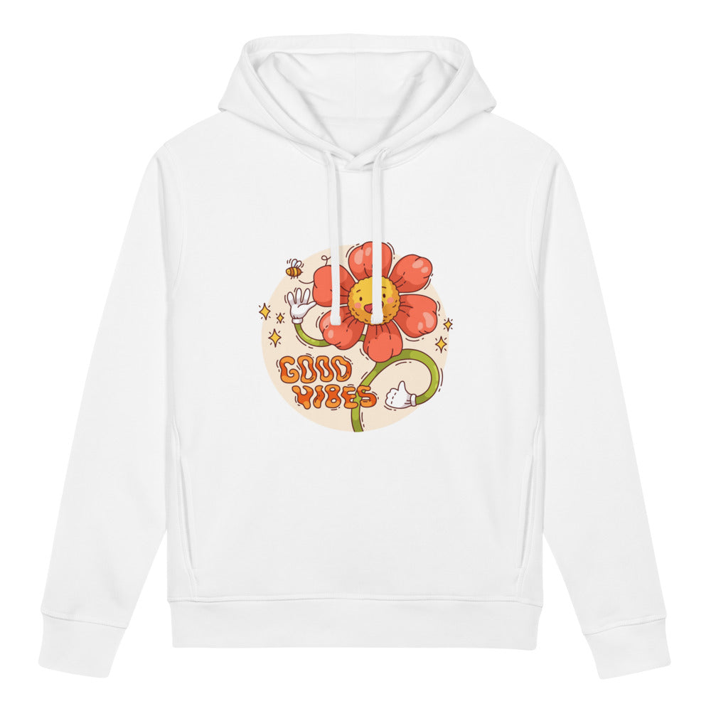 Good vides | Unisex Organic Side Pocket Sounder Hoodie | Stanley/Stella SASU012