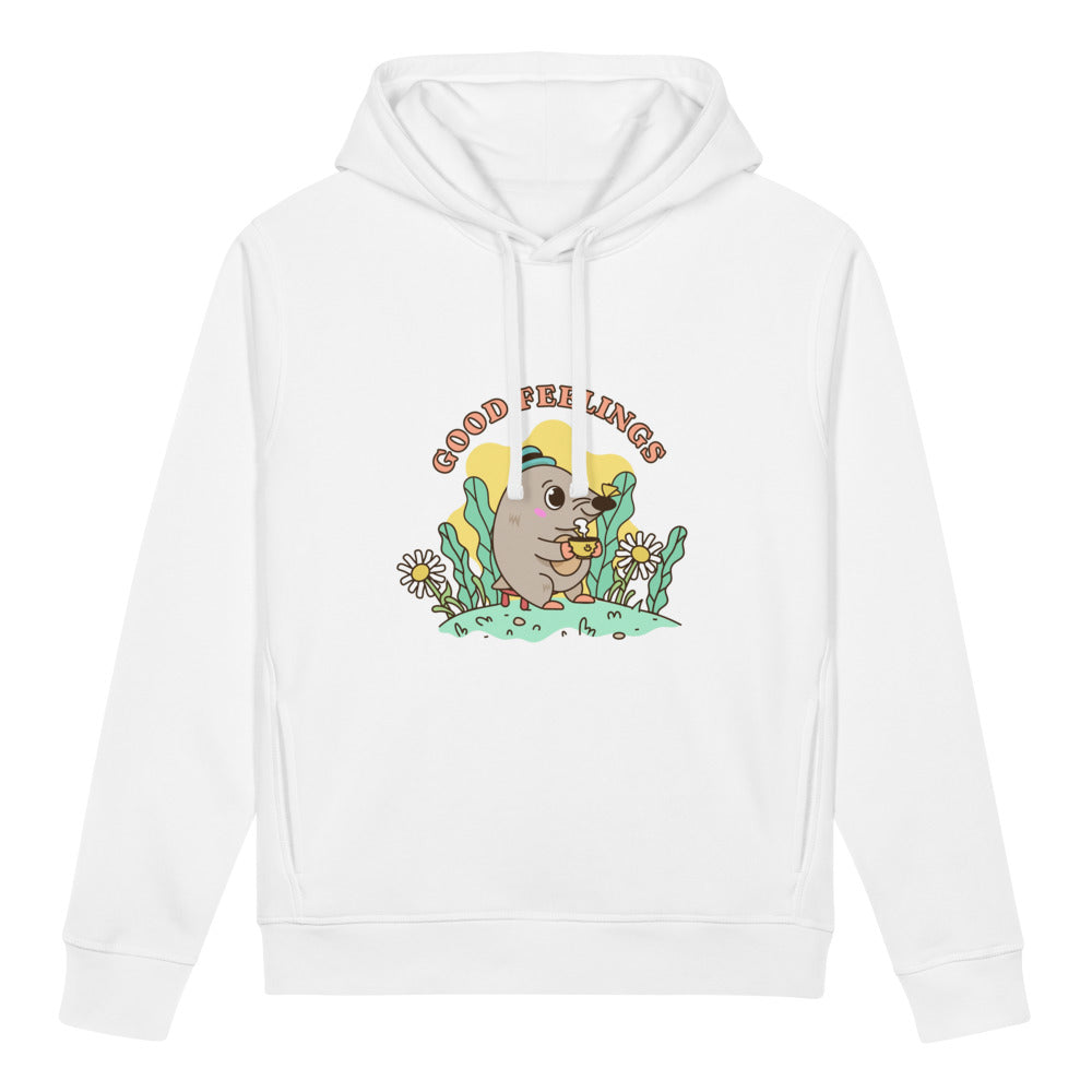 Good feelings | Unisex Organic Side Pocket Sounder Hoodie | Stanley/Stella SASU012