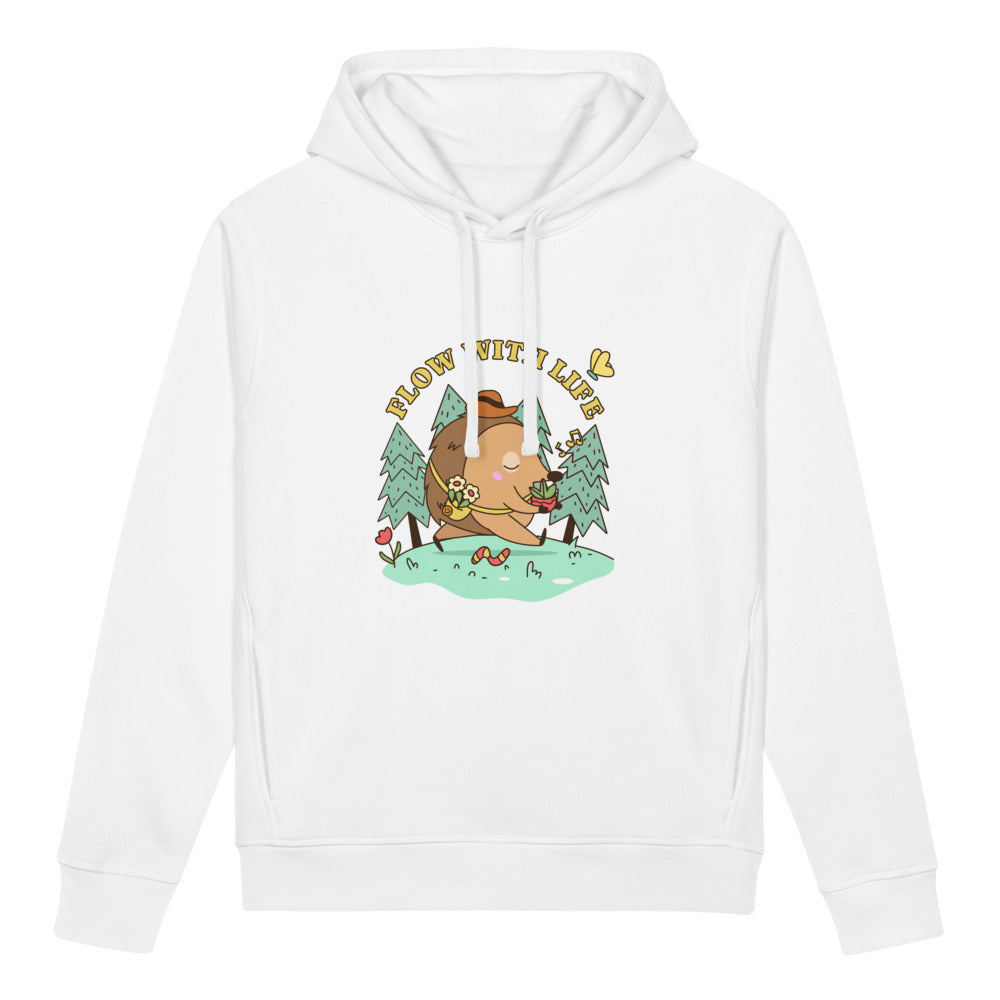 Flow with life | Unisex Organic Side Pocket Sounder Hoodie | Stanley/Stella SASU012
