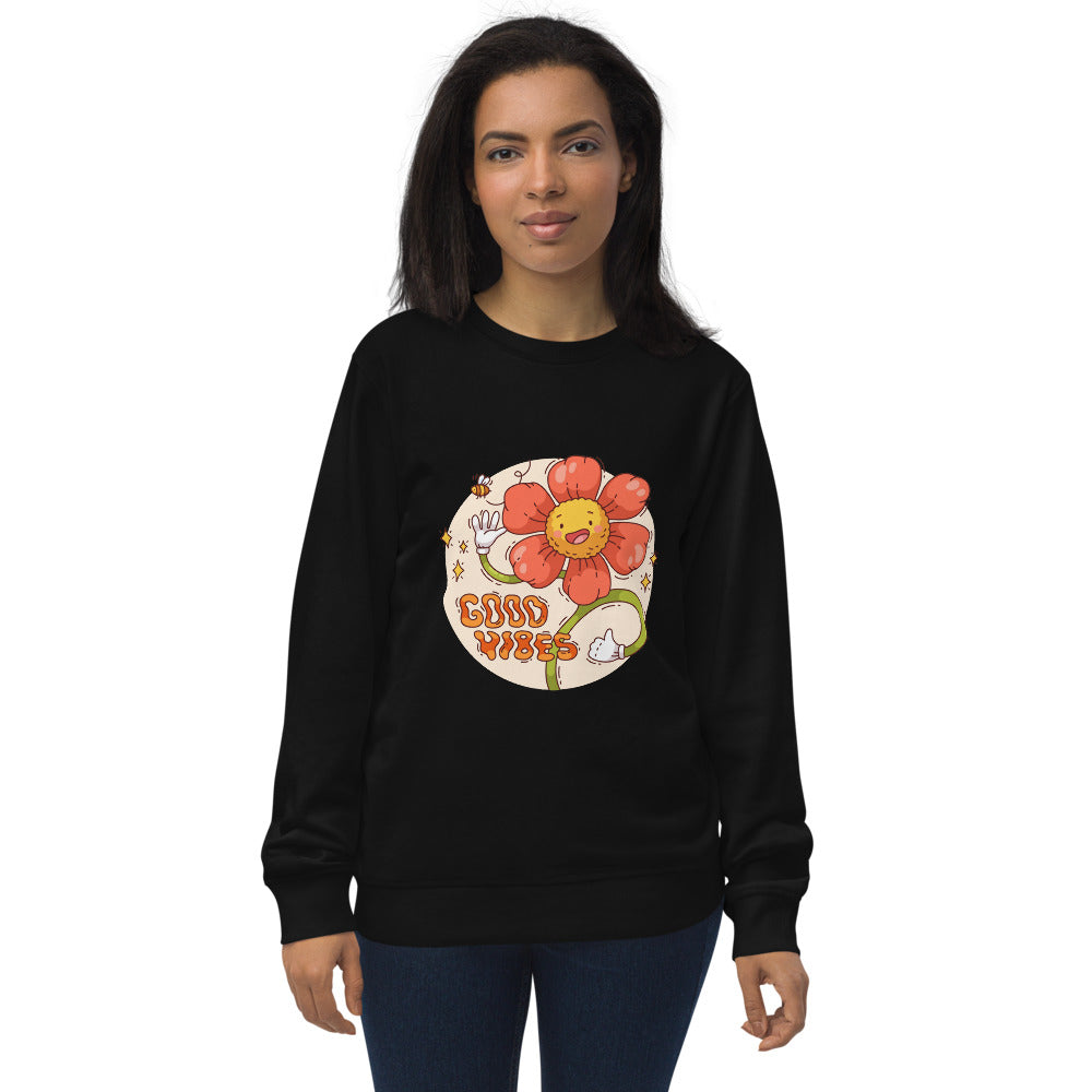 Good vides | Unisex Organic Sweatshirt | SOL'S 03574