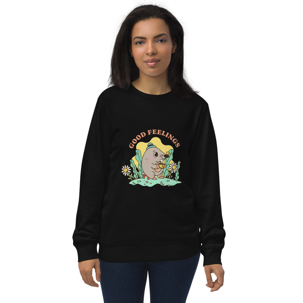 Good feelings | Unisex Organic Sweatshirt | SOL'S 03574