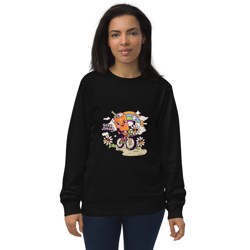 Stay fresh | Unisex Organic Sweatshirt | SOL'S 03574