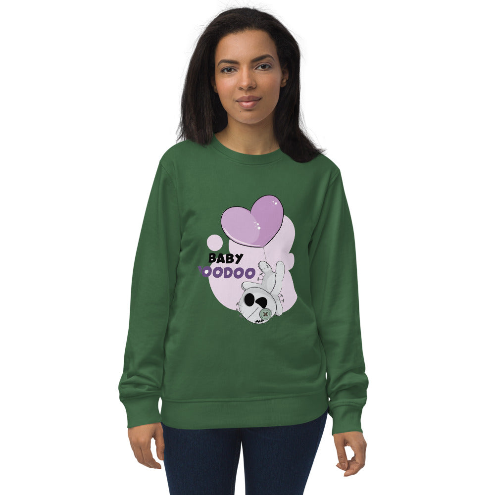 Ted heart - Baby voodoo | Unisex Organic Sweatshirt | SOL'S 03574