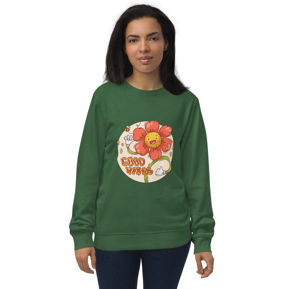 Good vides | Unisex Organic Sweatshirt | SOL'S 03574