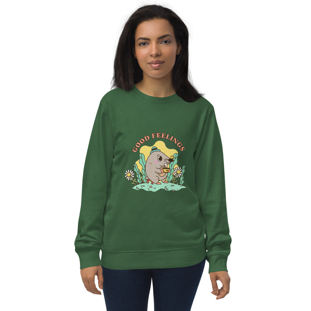 Good feelings | Unisex Organic Sweatshirt | SOL'S 03574