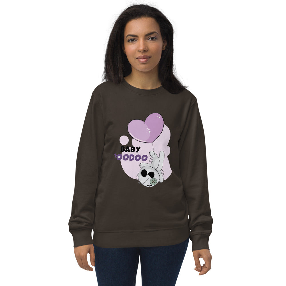Ted heart - Baby voodoo | Unisex Organic Sweatshirt | SOL'S 03574