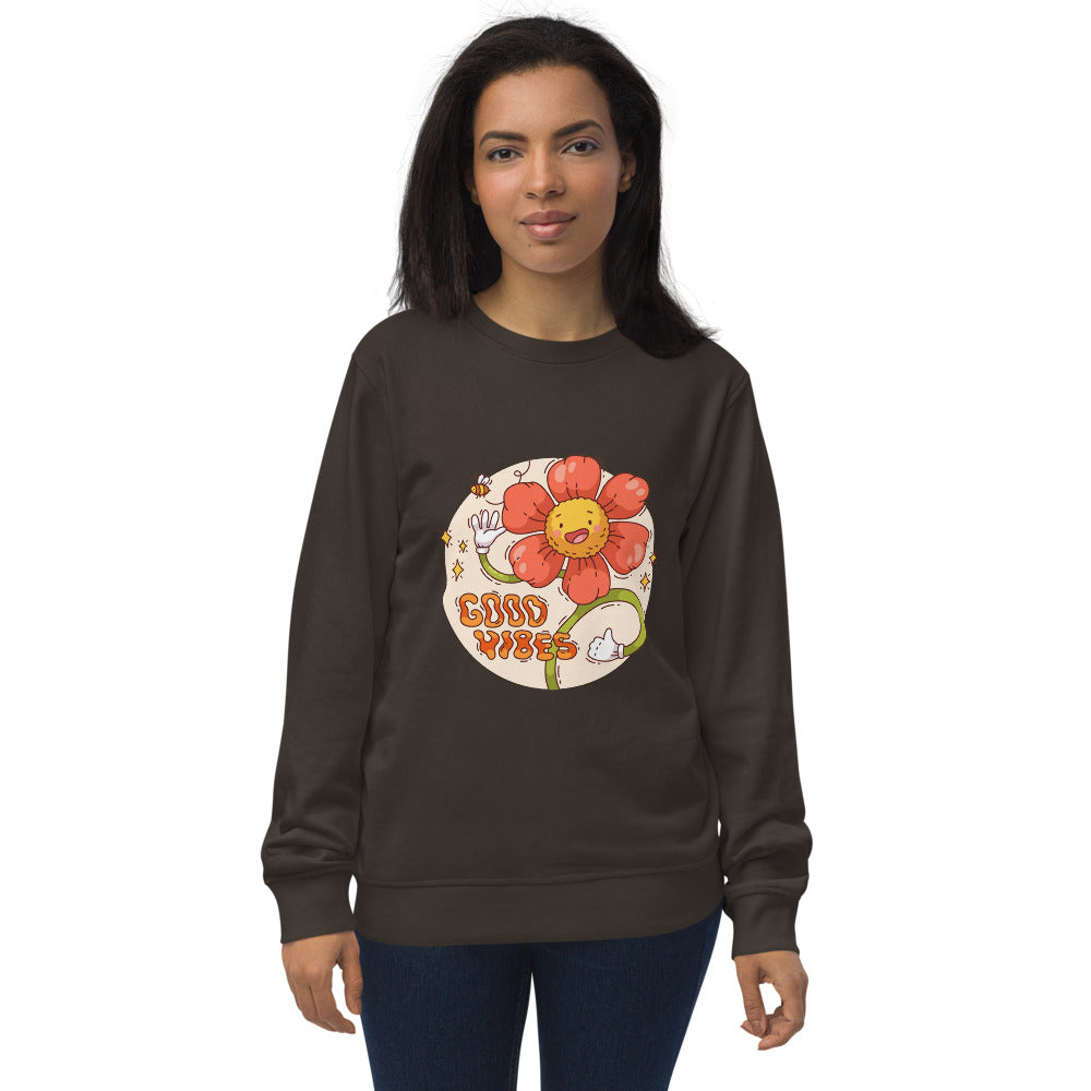 Good vides | Unisex Organic Sweatshirt | SOL'S 03574