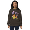 Orange fox - Ẹnoy the day | Unisex Organic Sweatshirt | SOL'S 03574