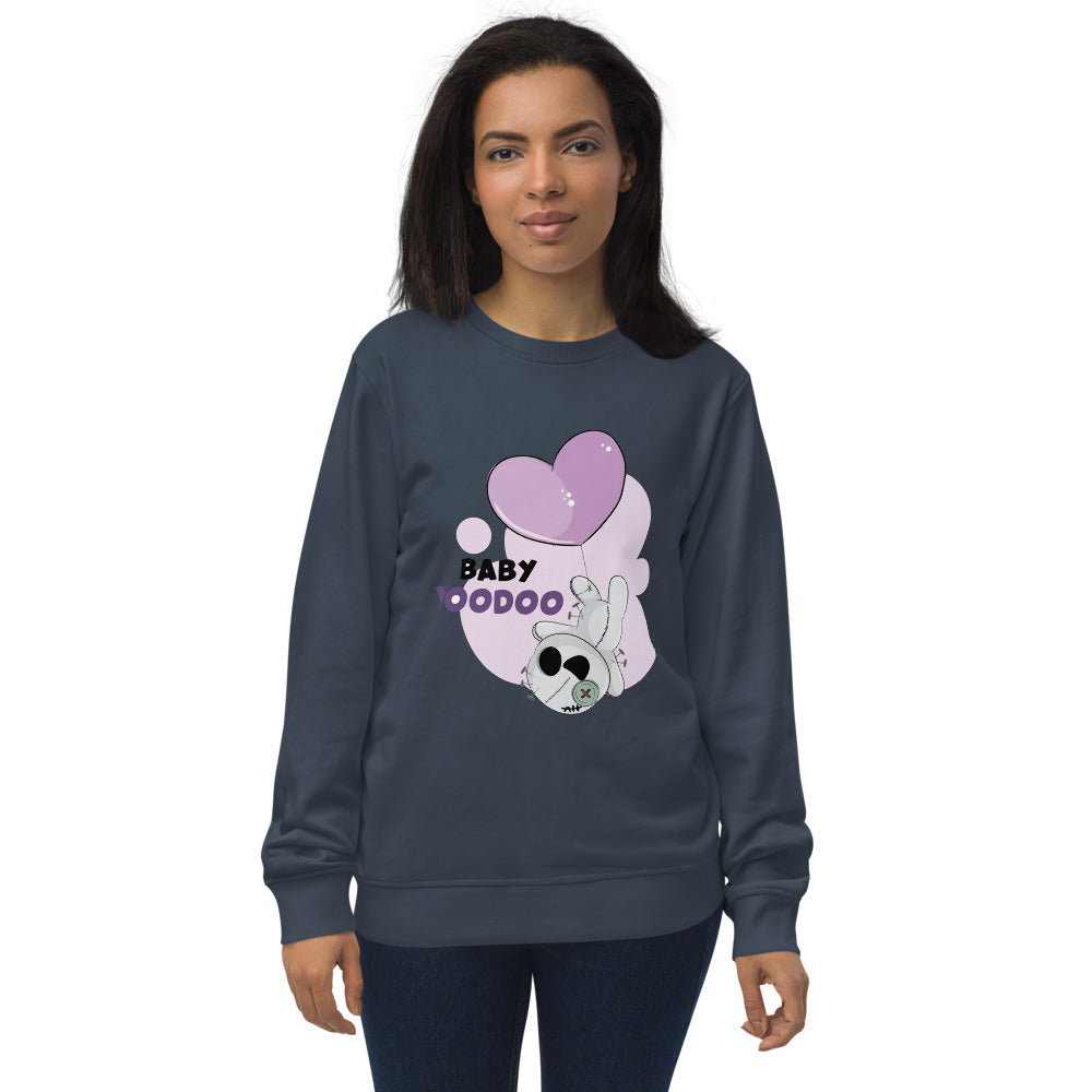 Ted heart - Baby voodoo | Unisex Organic Sweatshirt | SOL'S 03574