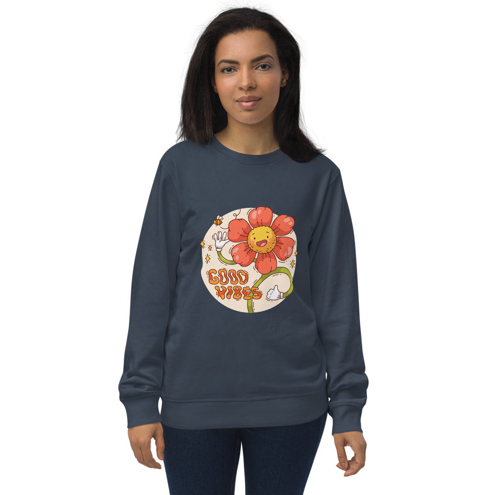 Good vides | Unisex Organic Sweatshirt | SOL'S 03574