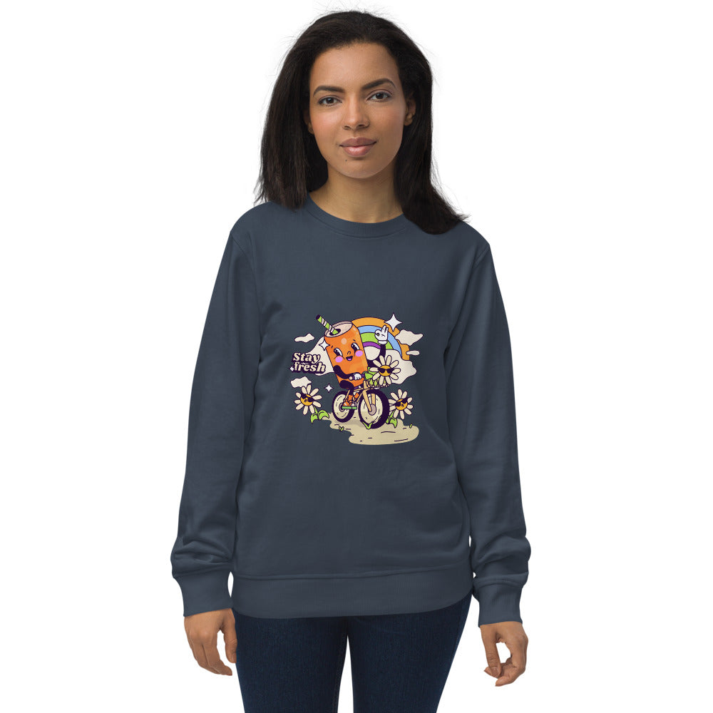 Stay fresh | Unisex Organic Sweatshirt | SOL'S 03574