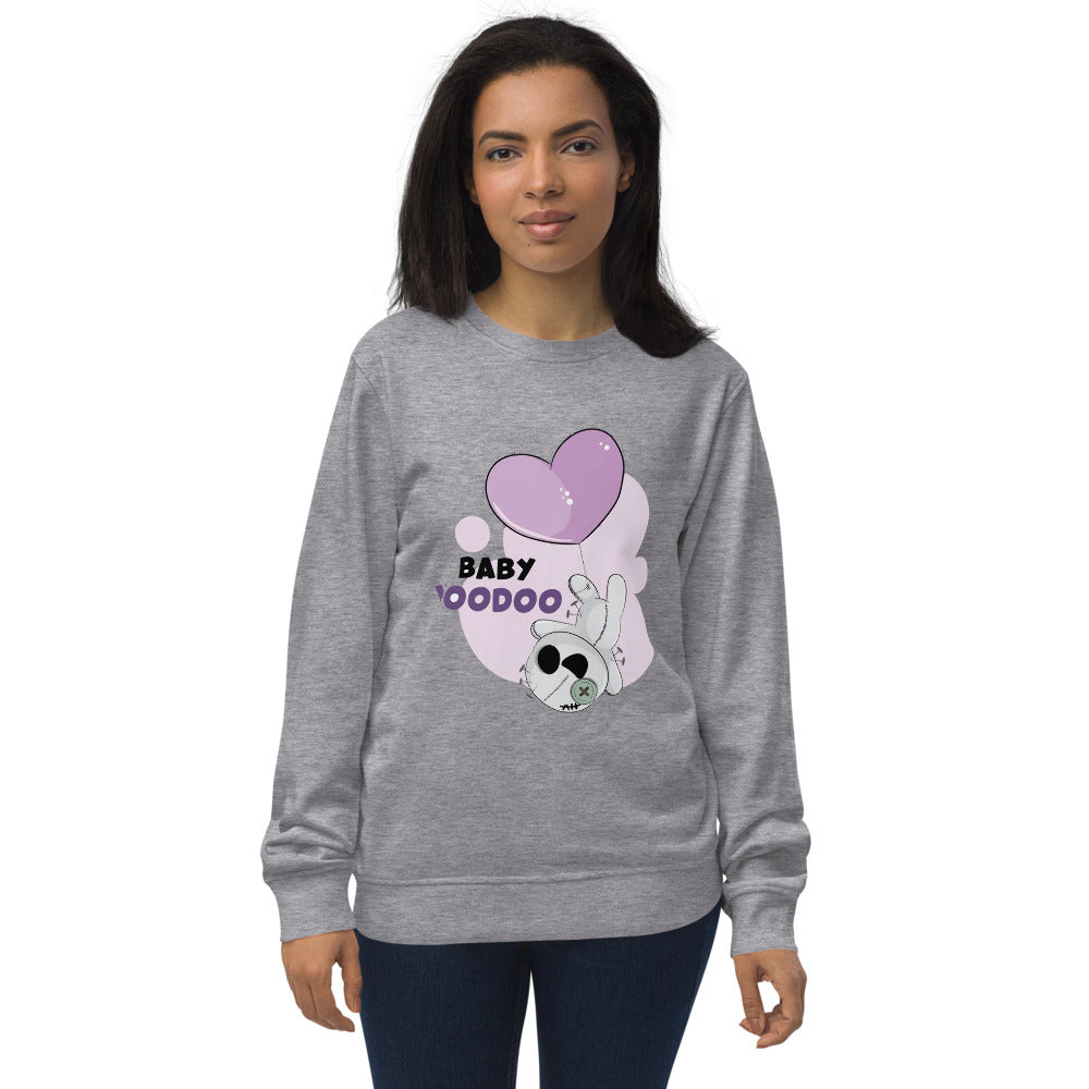 Ted heart - Baby voodoo | Unisex Organic Sweatshirt | SOL'S 03574