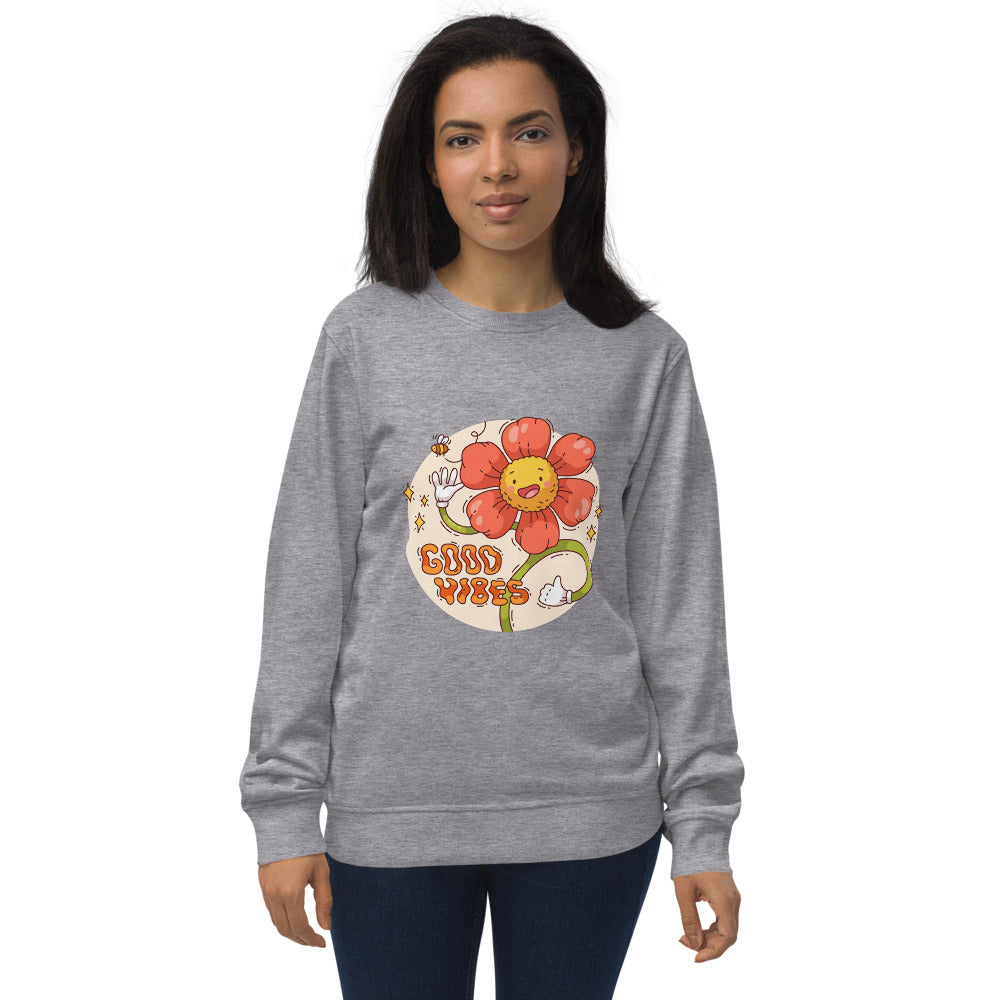 Good vides | Unisex Organic Sweatshirt | SOL'S 03574
