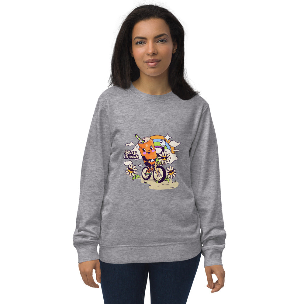 Stay fresh | Unisex Organic Sweatshirt | SOL'S 03574