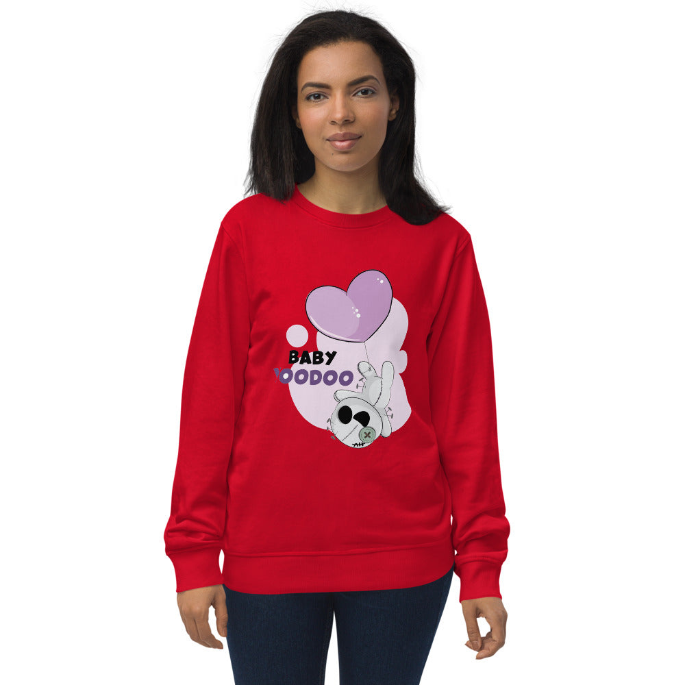 Ted heart - Baby voodoo | Unisex Organic Sweatshirt | SOL'S 03574