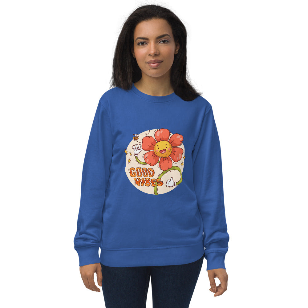 Good vides | Unisex Organic Sweatshirt | SOL'S 03574